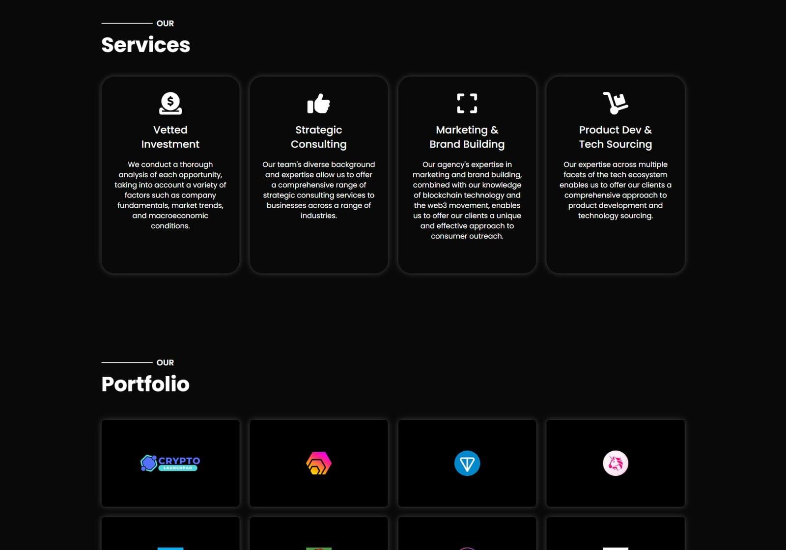 AIWeb3, Services