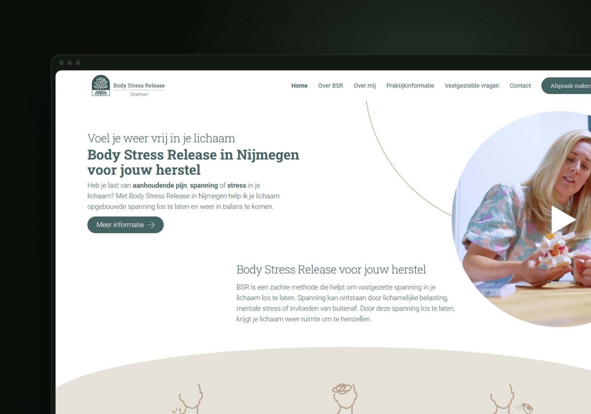 BSR Oteman, website project by Syncxperts