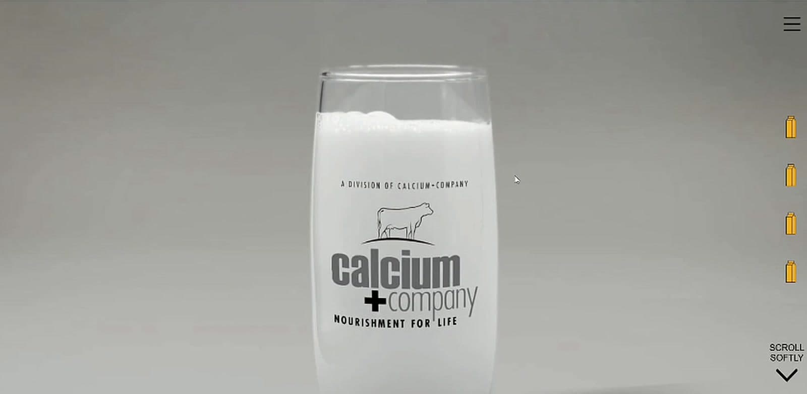 Calcium + Company, The closing logo
