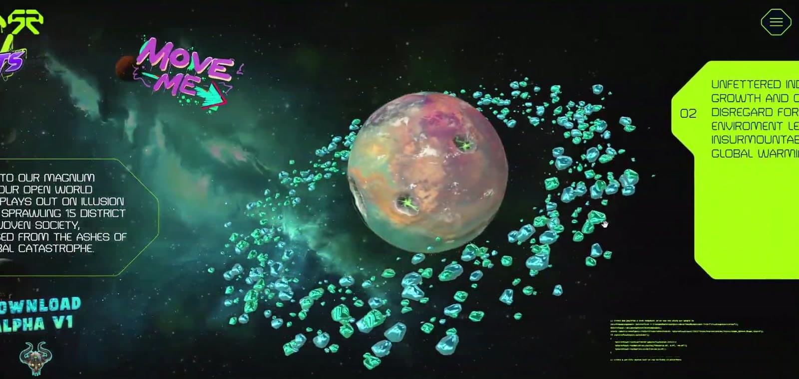 Sombra Network, The game world